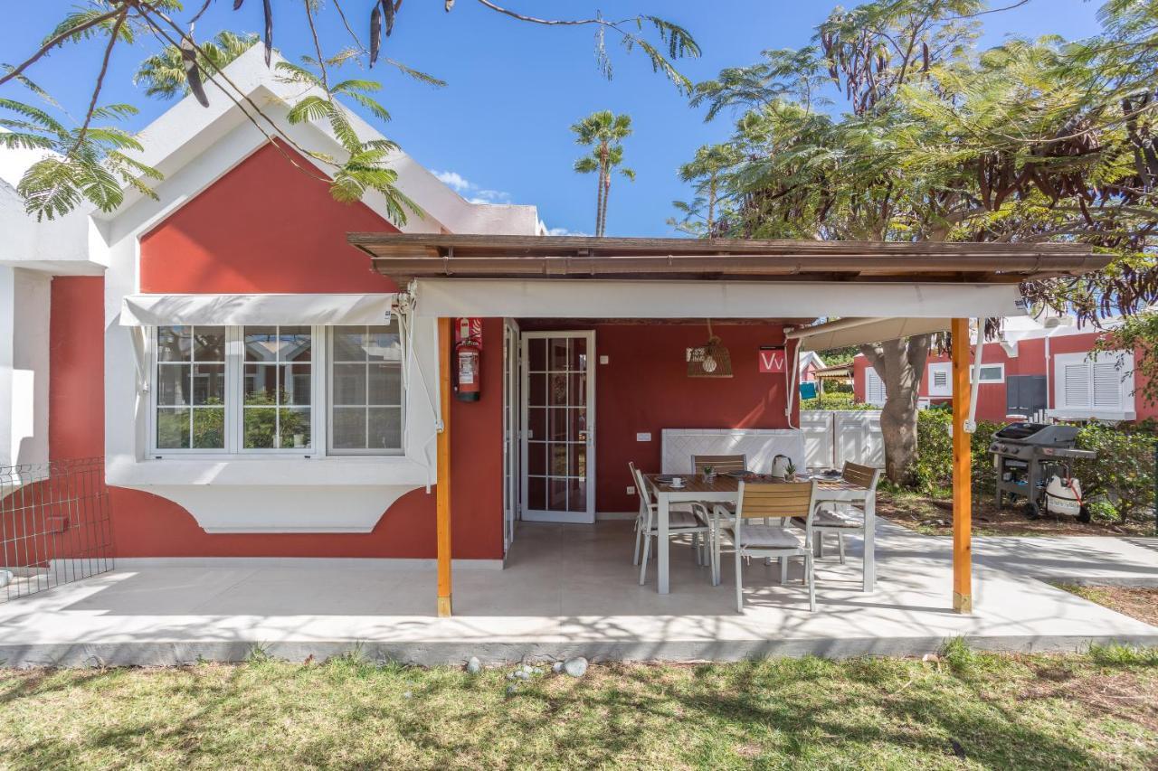 Lightbooking Tunos 73 Maspalomas Gran Jardin Y Barbacoa Exterior photo
